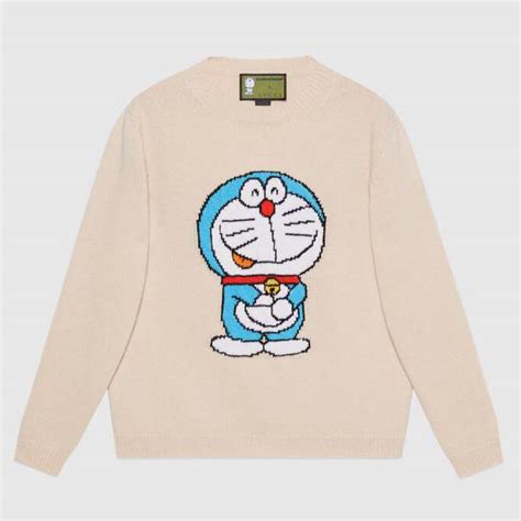 doraemon gucci sweater|doraemon x gucci sweatshirt.